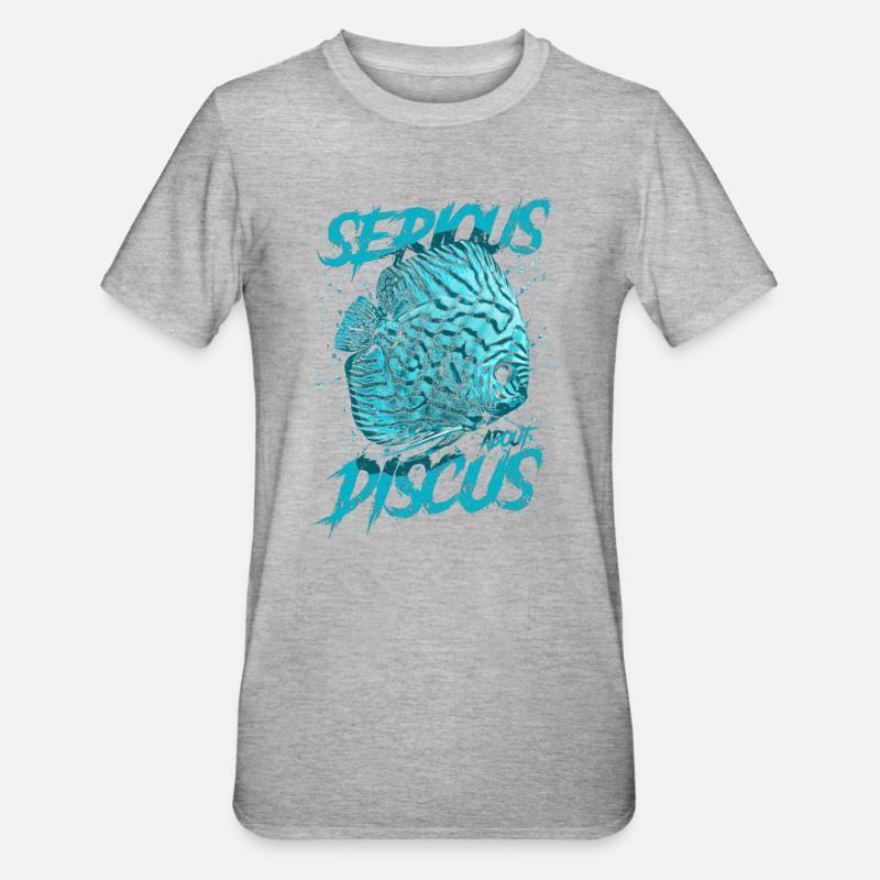 Ernsthaft über Diskusfischhalter Aquarianer - Unisex Polycotton T-Shirt - undefined