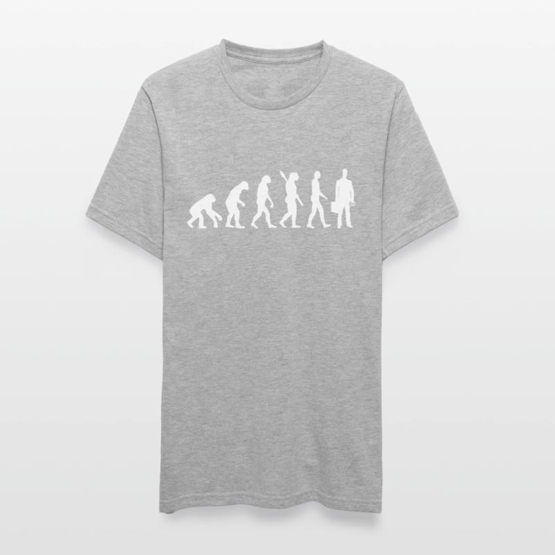 Evolution comptable comptable comptable w T-shirt polycoton Unisexe