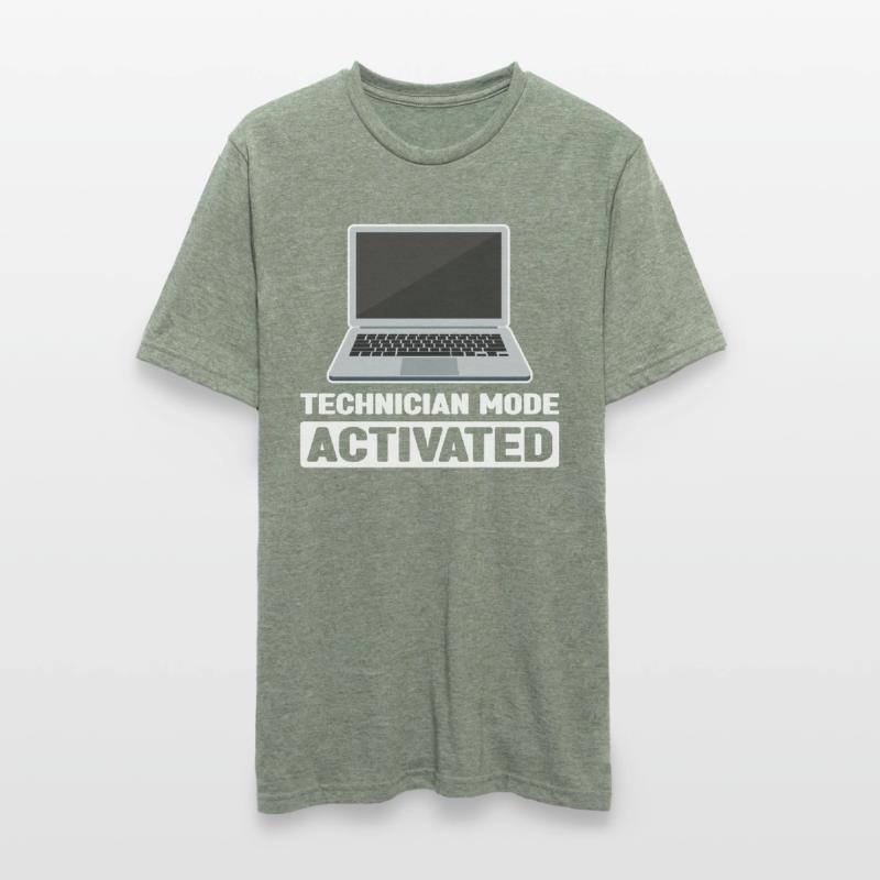 Technischer Support Computertechniker Technischer Unisex Polycotton T-Shirt