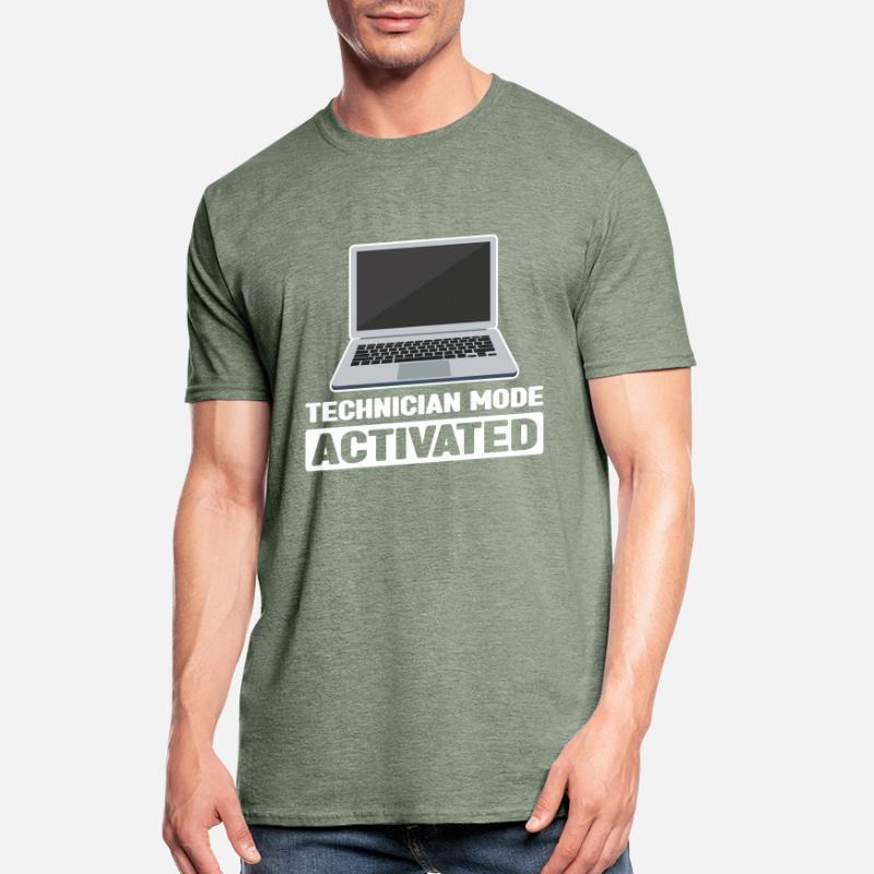 Technischer Support Computertechniker Technischer Unisex Polycotton T-Shirt