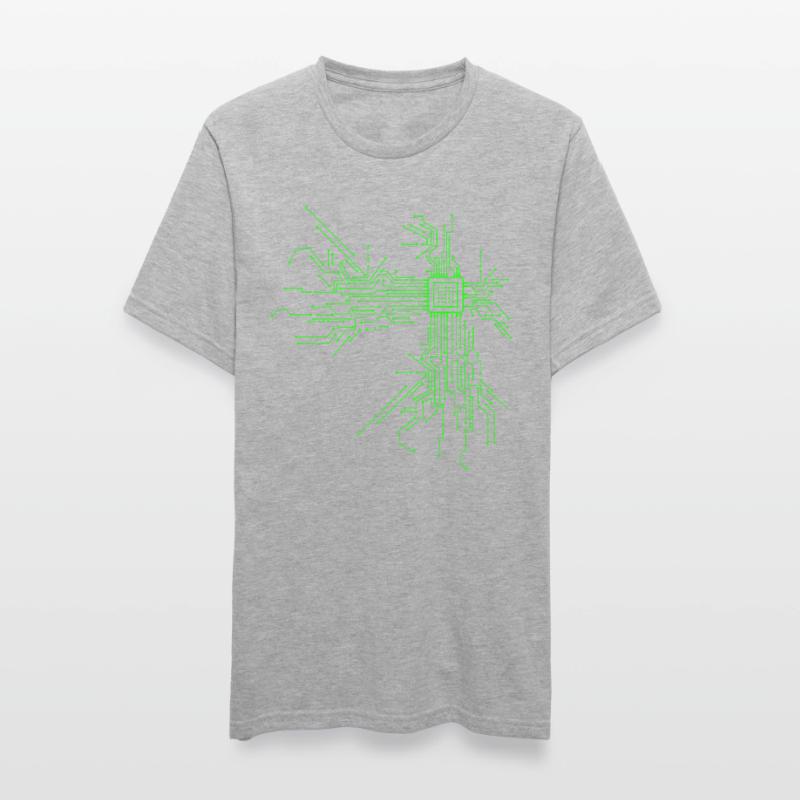 Cpu computer nerd computer scientist programmer " Unisex Polycotton T-Shirt