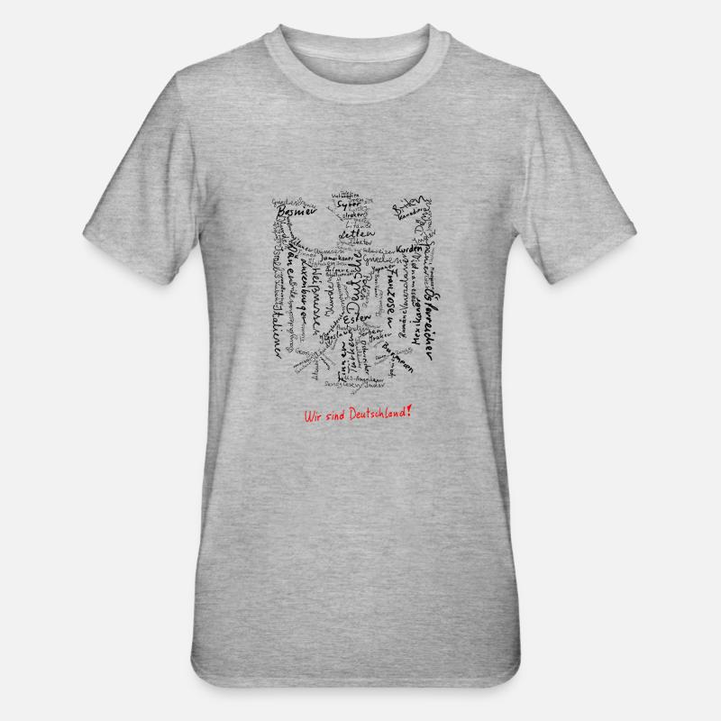 Article One Eagles - Unisex Polycotton T-Shirt - heather grey