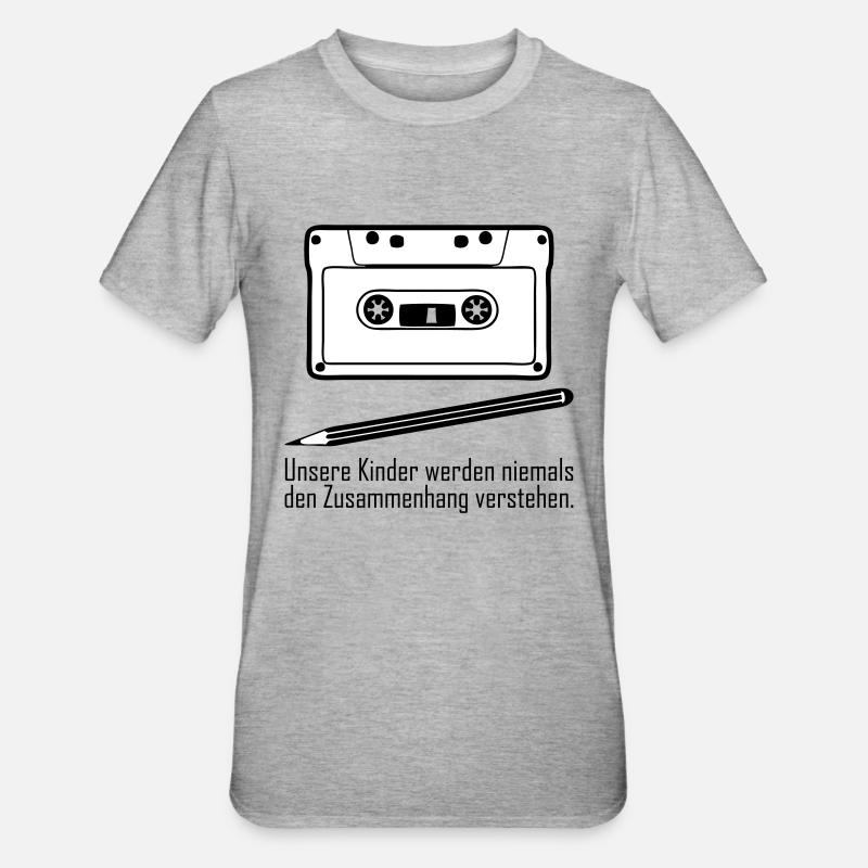 La relation - T-shirt polycoton Unisexe - gris chiné
