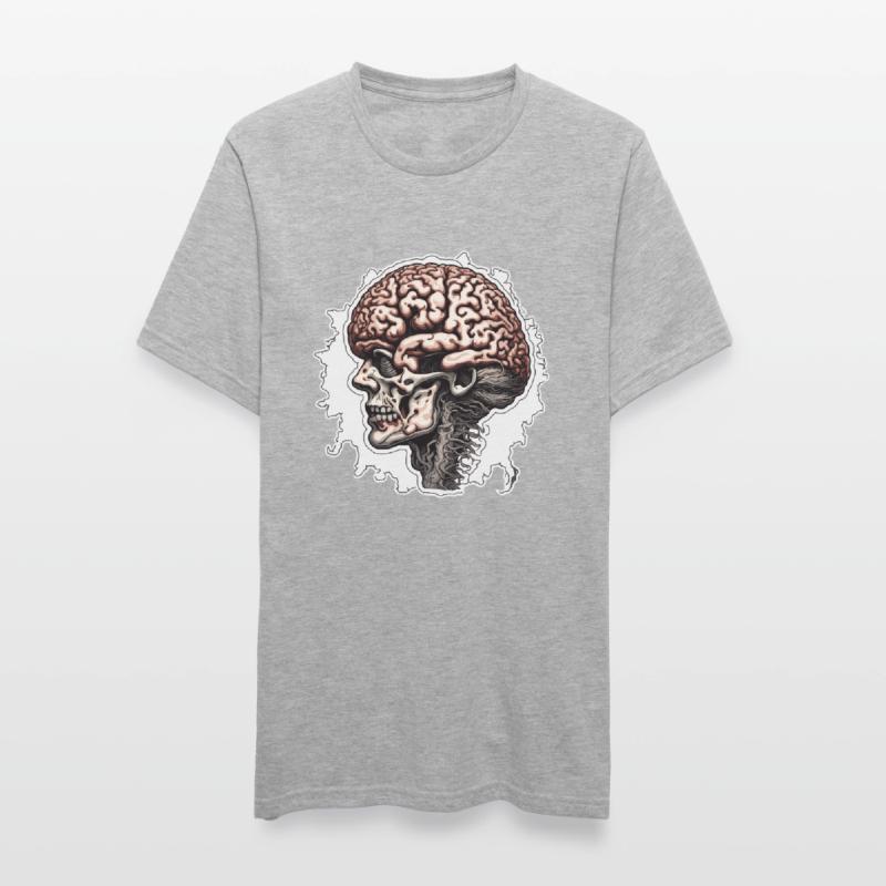 Brain / Knowledge / Intelligence / Clever / Thinking Unisex Polycotton T-Shirt