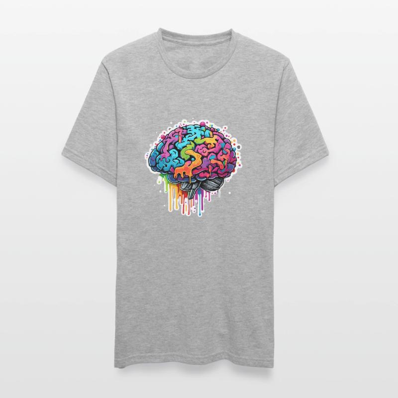 Brain / Knowledge / Intelligence / Smart / Thinking Unisex Polycotton T-Shirt