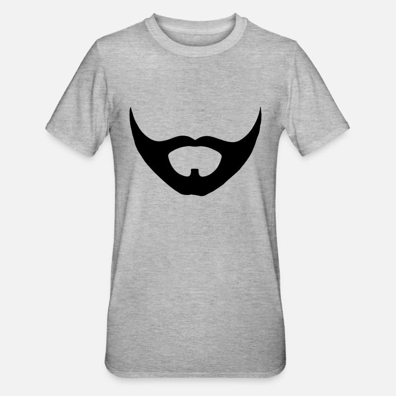 wurst conchita Drag Queen - Unisex Polycotton T-Shirt - Grau meliert