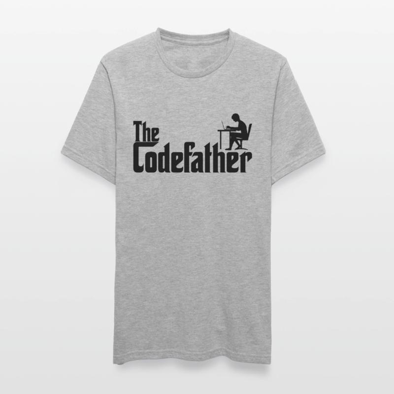 Informatiker Programmierer Codefather Coder Coding Unisex Polycotton T-Shirt