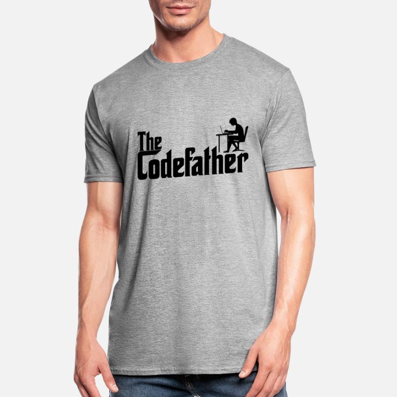 Informatiker Programmierer Codefather Coder Coding Unisex Polycotton T-Shirt