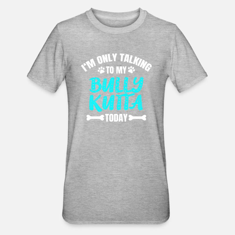 Bully Kutta - T-shirt polycoton Unisexe - gris chiné
