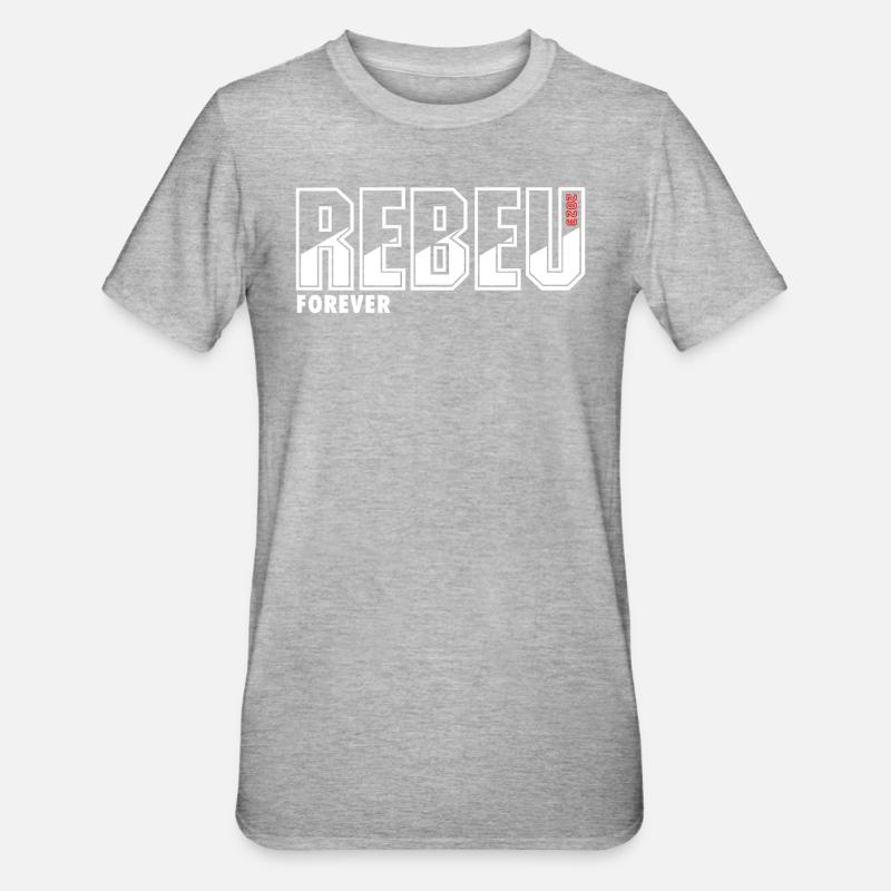 Rebeu forever 2023 - T-shirt polycoton Unisexe - gris chiné
