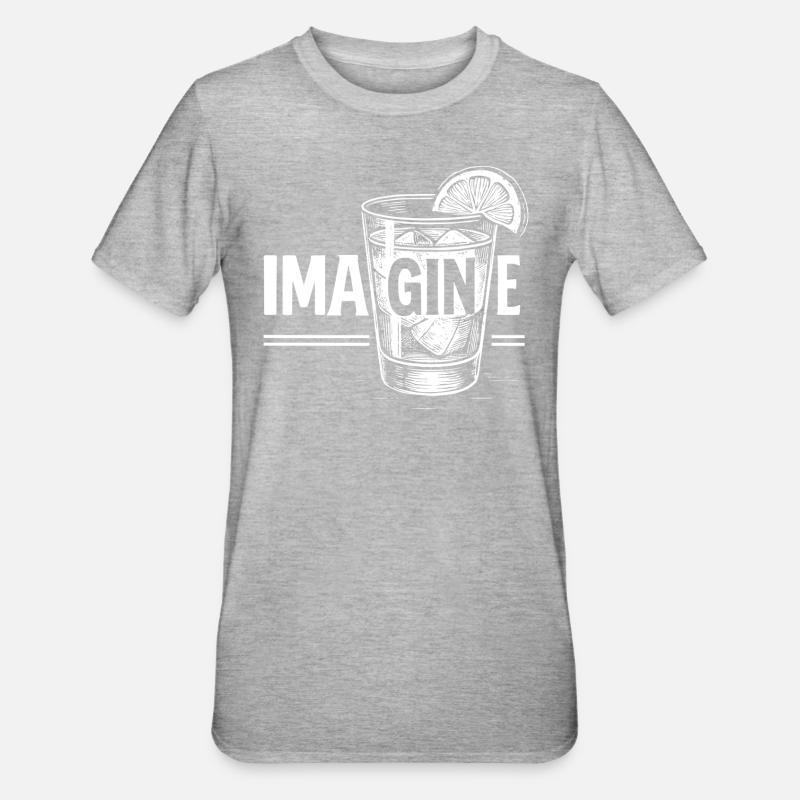 Imagine: Perfekte Geschenkidee! - Unisex Polycotton T-Shirt - Grau meliert