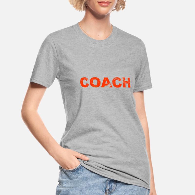 Coaching Trainer Training Spruch Coach Unisex Polycotton T-Shirt