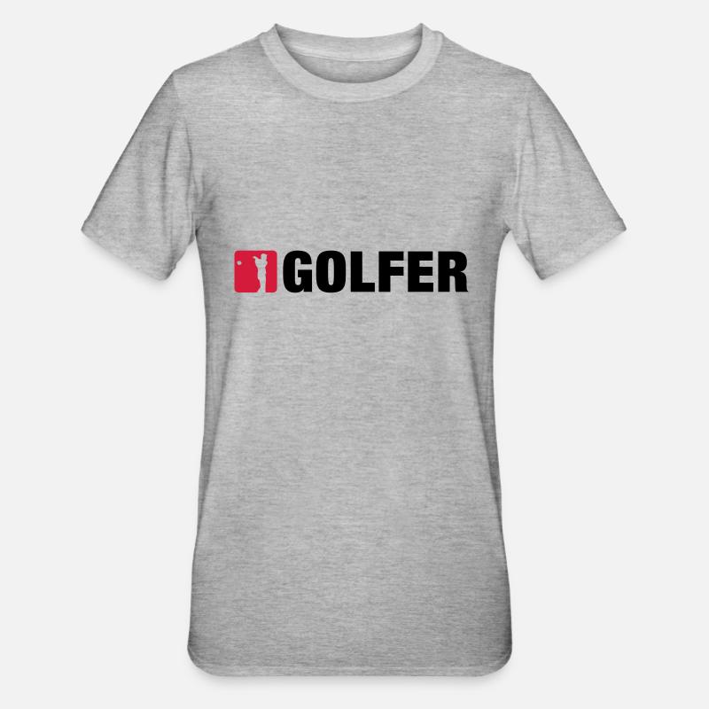 golf__2__f2 - T-shirt polycoton Unisexe - gris chiné