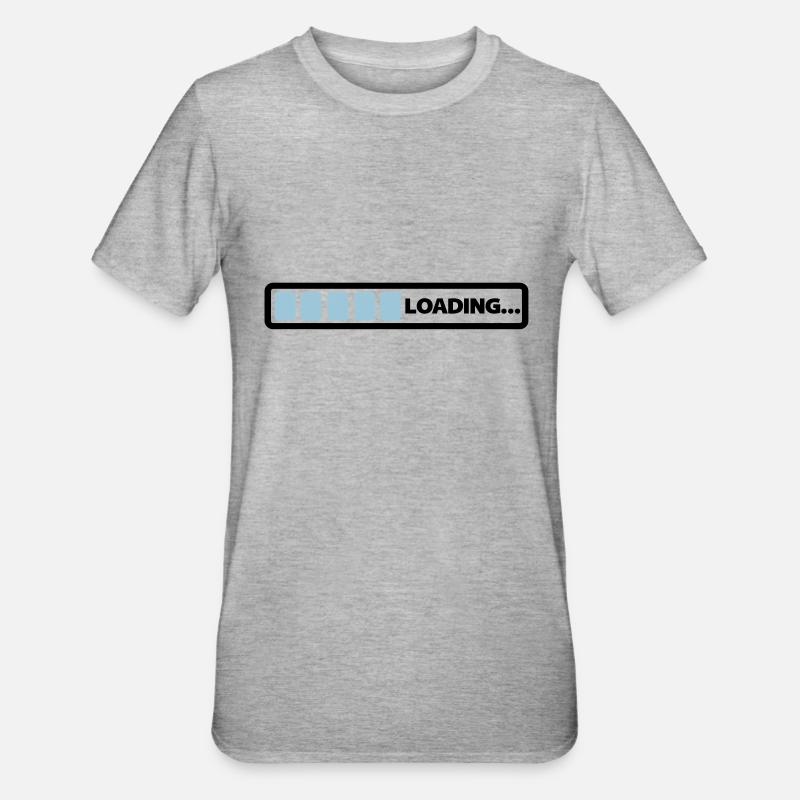 loading - T-shirt polycoton Unisexe - gris chiné