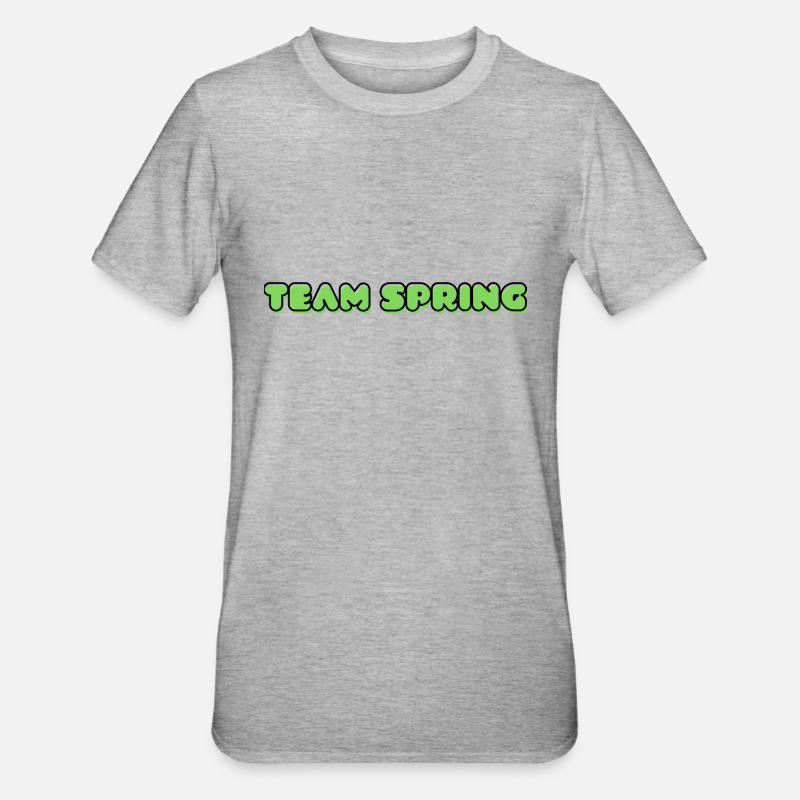 TEAM SPRING - T-shirt polycoton Unisexe - gris chiné