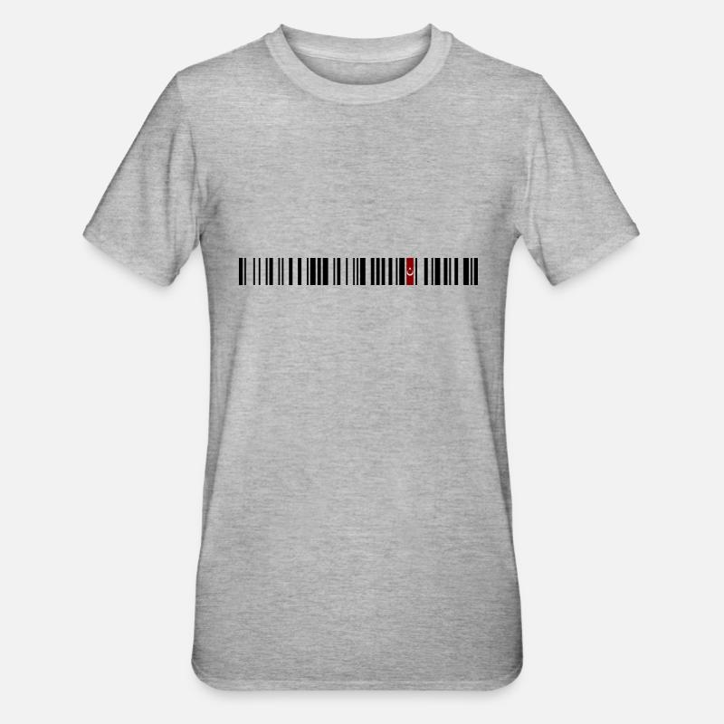 Bartın - T-shirt polycoton Unisexe - gris chiné