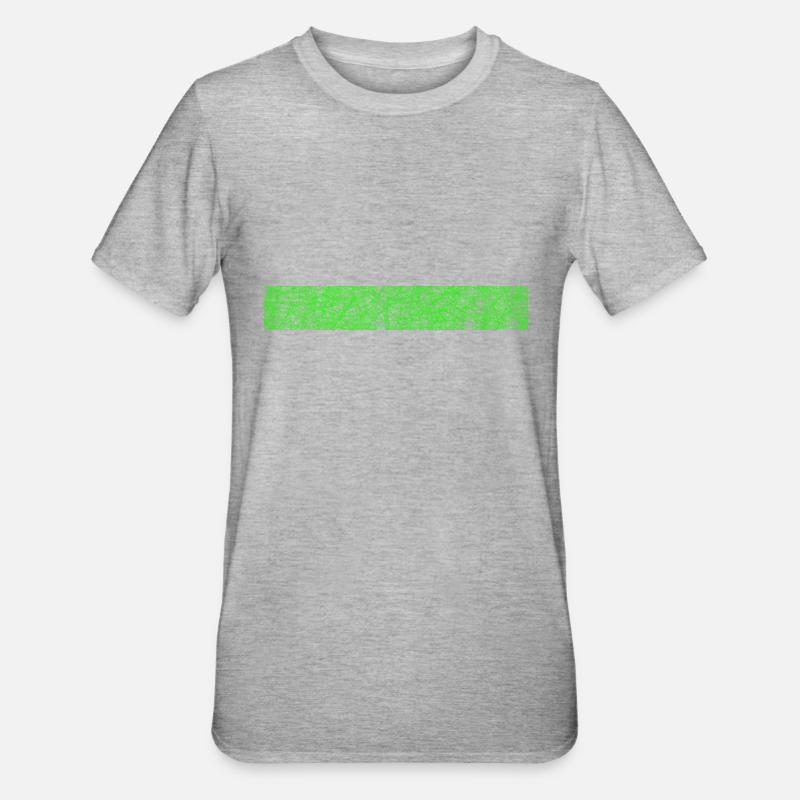 Conception abstraite II - T-shirt polycoton Unisexe - gris chiné
