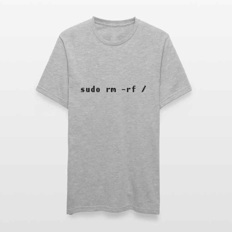 Conception drôle d'admin de Linux T-shirt polycoton Unisexe