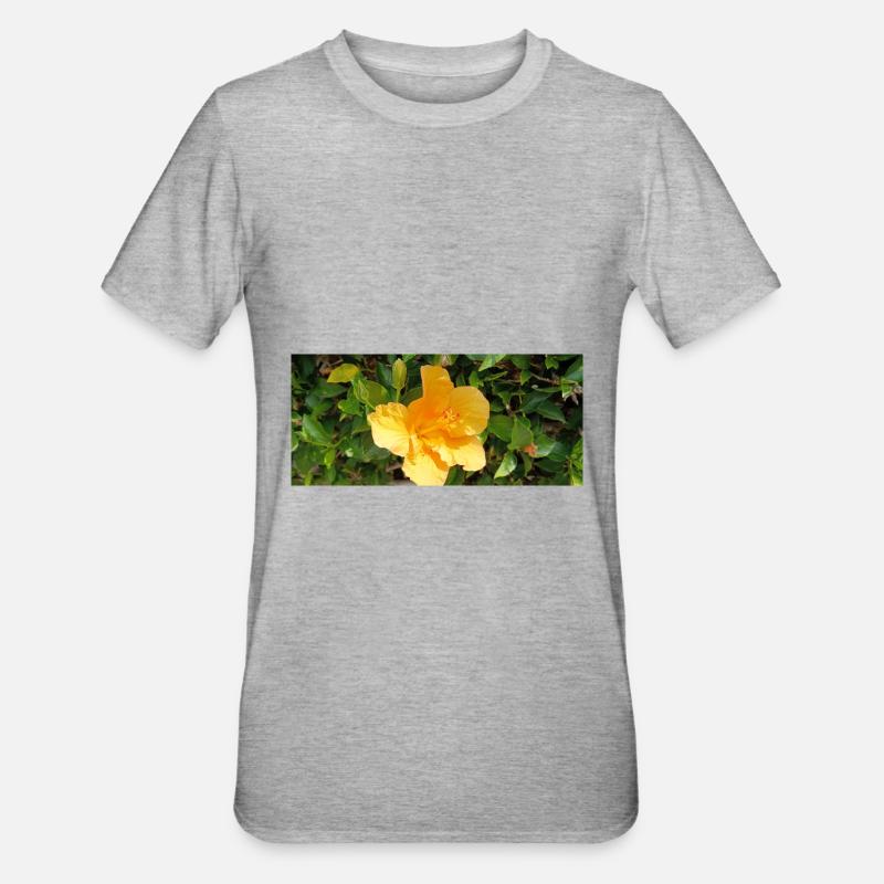 Flore canarienne - T-shirt polycoton Unisexe - gris chiné