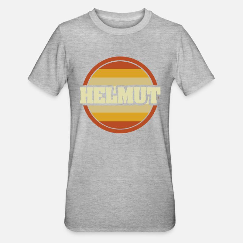 Helmut - T-shirt polycoton Unisexe - gris chiné