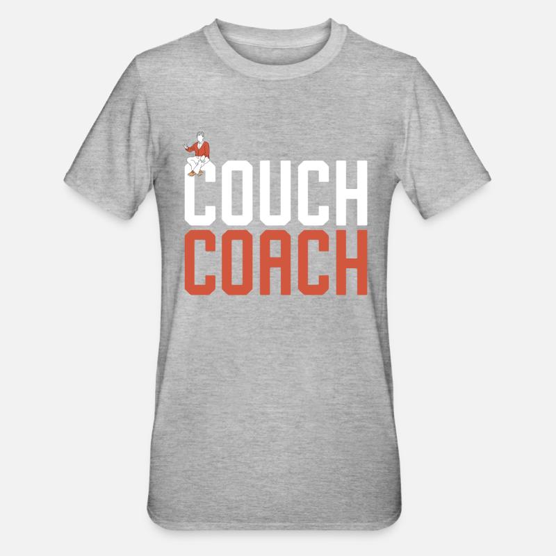 Coach Character Builder Attitude - T-shirt polycoton Unisexe - gris chiné