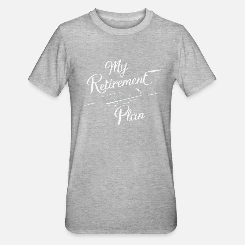 Harmonica Playing Gift - Unisex Polycotton T-Shirt - heather grey
