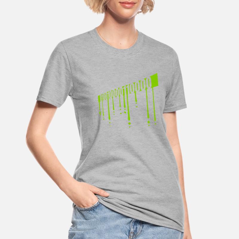Langage de programme de code binaire T-shirt polycoton Unisexe