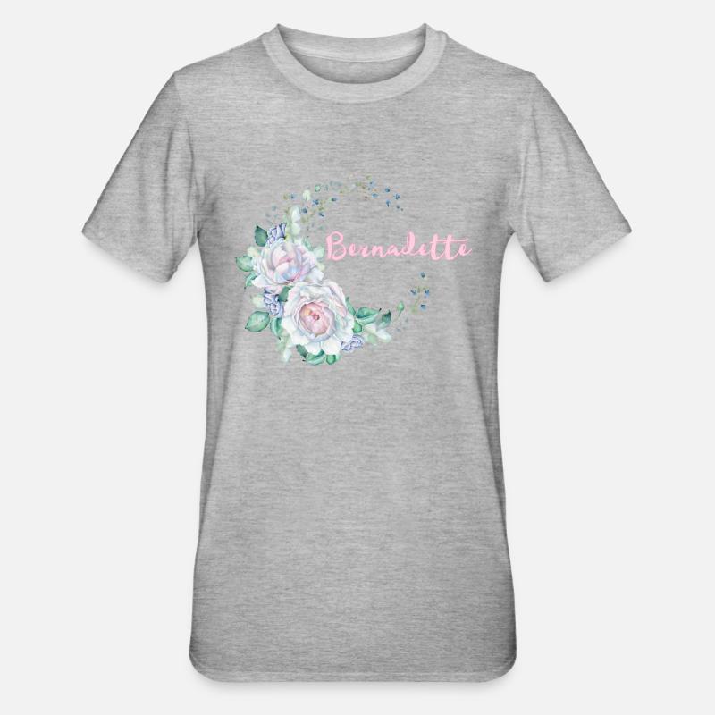 Pour Bernadette - T-shirt polycoton Unisexe - gris chiné