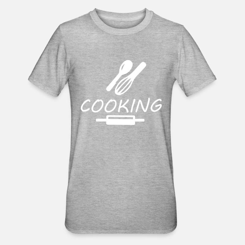 Cuisiner Cuisiner - T-shirt polycoton Unisexe - gris chiné