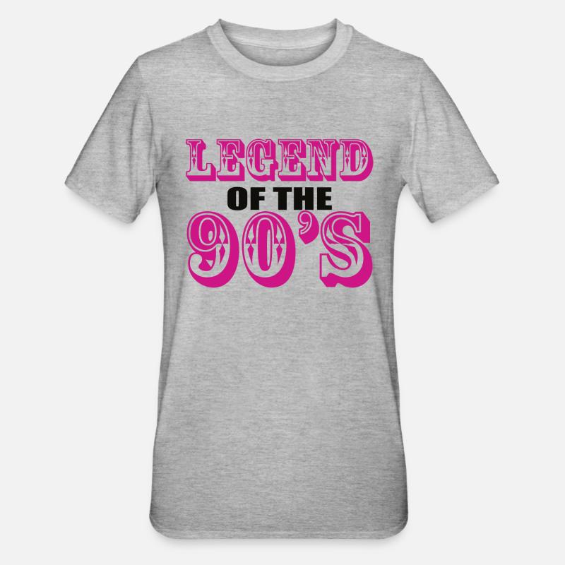 1990s Proverbs 90s Gift Idea - Unisex Polycotton T-Shirt - heather grey
