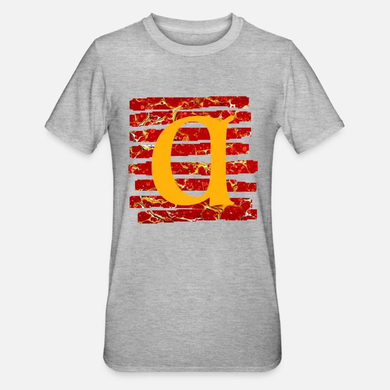 bandes e 232 a - T-shirt polycoton Unisexe - gris chiné