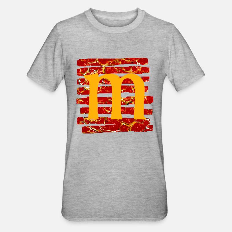Bande E 232 m - T-shirt polycoton Unisexe - gris chiné