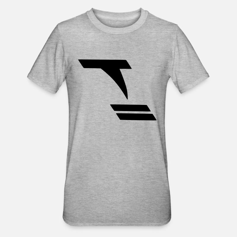 Tornado - Unisex Polycotton T-Shirt - Grau meliert