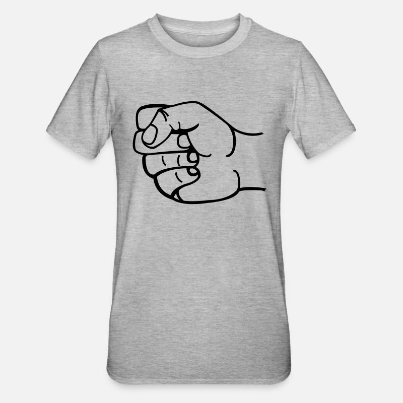 faust1 - T-shirt polycoton Unisexe - gris chiné