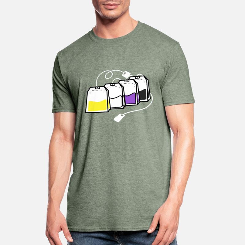 Nonbinary Pride Teebeutel Nonbinary Pride Unisex Polycotton T-Shirt