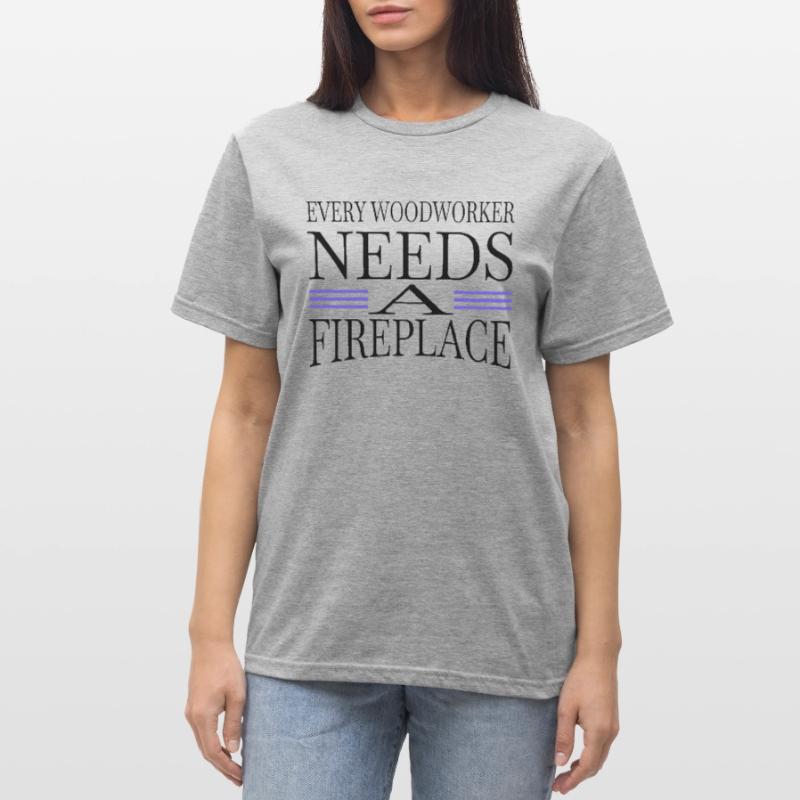 apprentice forest work construction carpenter Unisex Polycotton T-Shirt