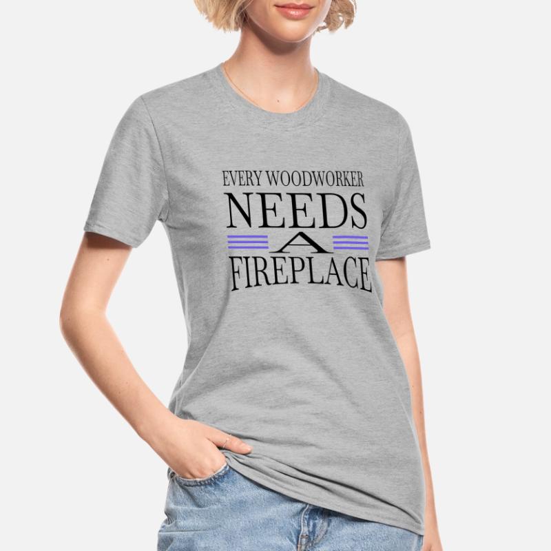 apprentice forest work construction carpenter Unisex Polycotton T-Shirt