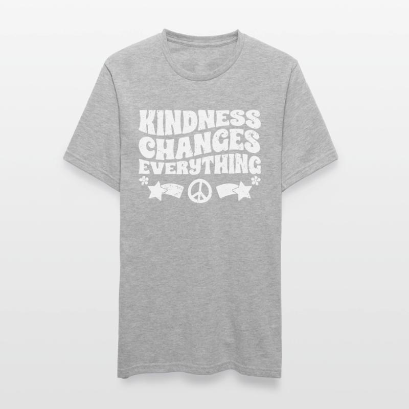Kindness Changes Everything A Humanity Unisex Polycotton T-Shirt