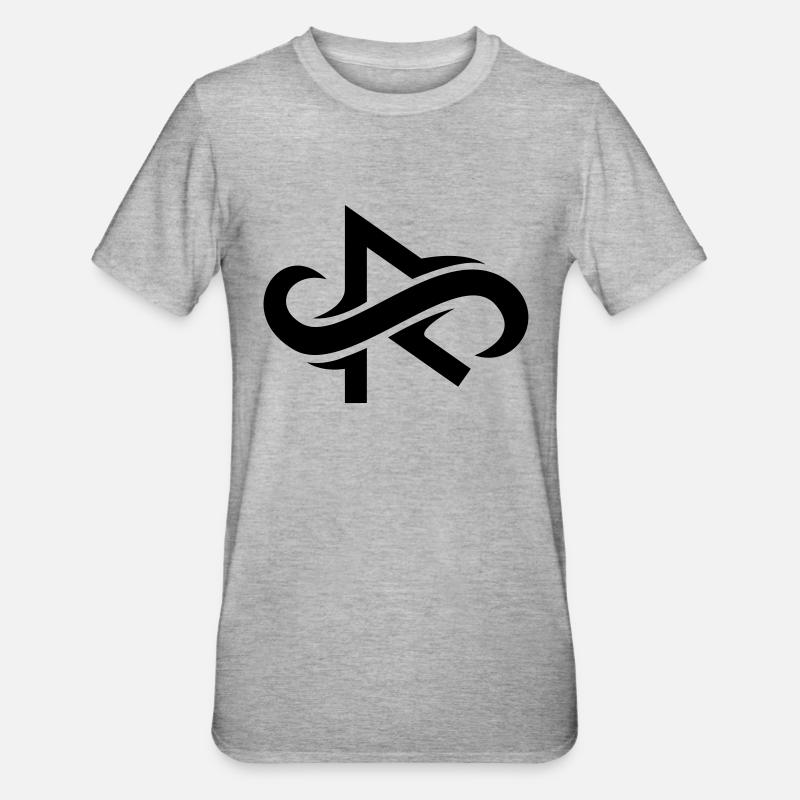 RAIDHO Rune - GreschnerVisual - T-shirt polycoton Unisexe - gris chiné