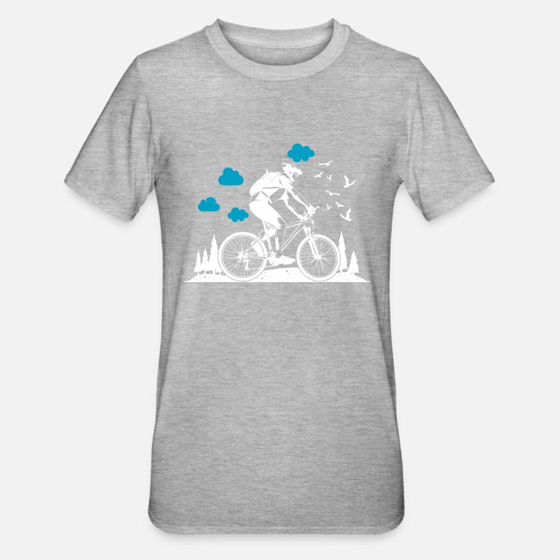 VTT VTT - T-shirt polycoton Unisexe - gris chiné
