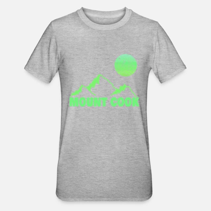 cuisiner que grimper - T-shirt polycoton Unisexe - gris chiné
