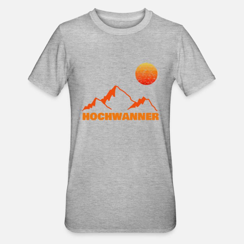 Hochwanner - T-shirt polycoton Unisexe - gris chiné