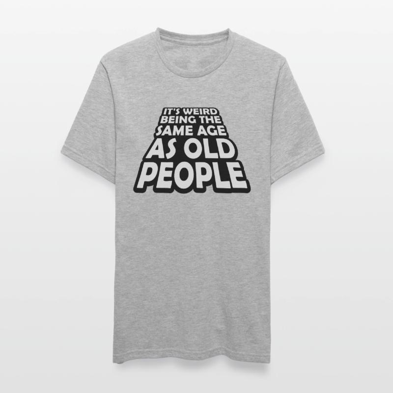 being old people age Unisex Polycotton T-Shirt