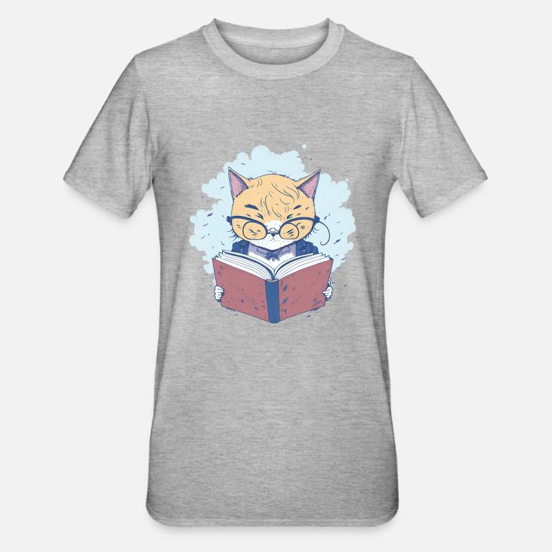 Clever master at work! - Unisex Polycotton T-Shirt - heather grey