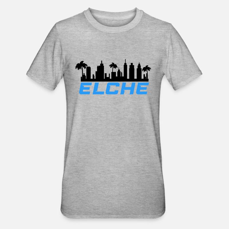 Élans - T-shirt polycoton Unisexe - gris chiné