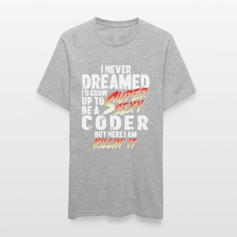 Super Sexy Codeur Programmeur Cadeau Informatique T-shirt polycoton Unisexe