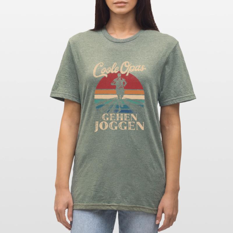 Cool Mpas Marche Jogging Rétro Papy T-shirt polycoton Unisexe