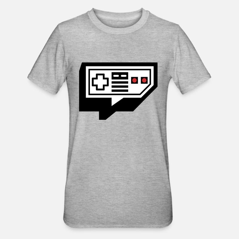 Controller - T-shirt polycoton Unisexe - gris chiné