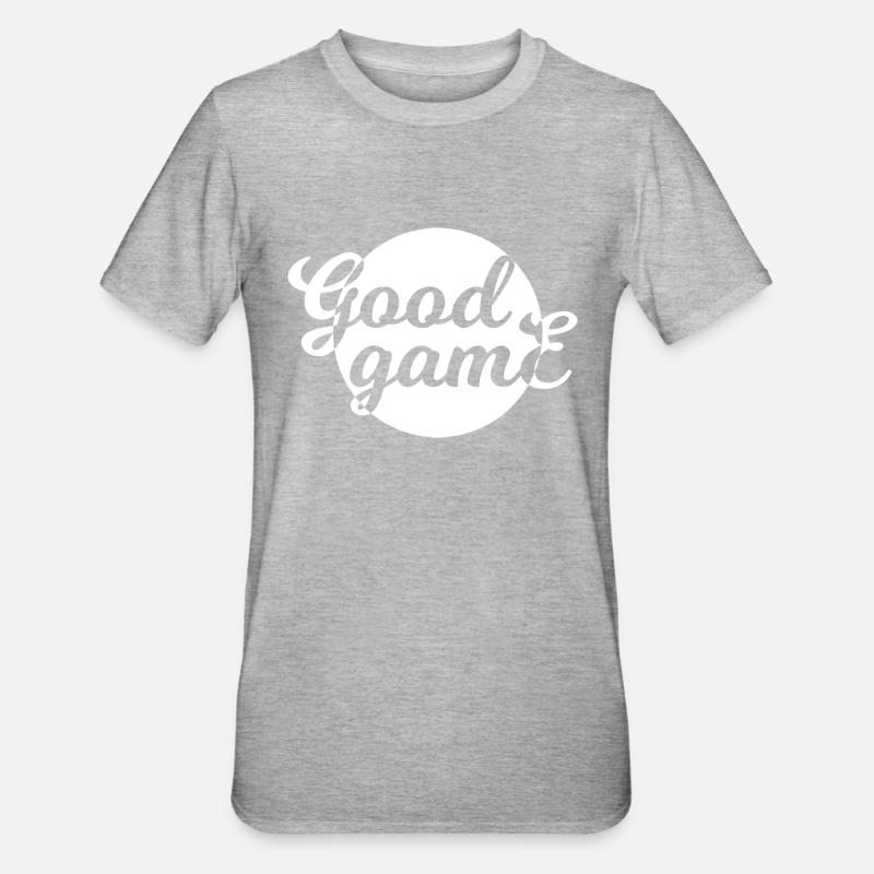 Jeu PC de jeu - T-shirt polycoton Unisexe - gris chiné
