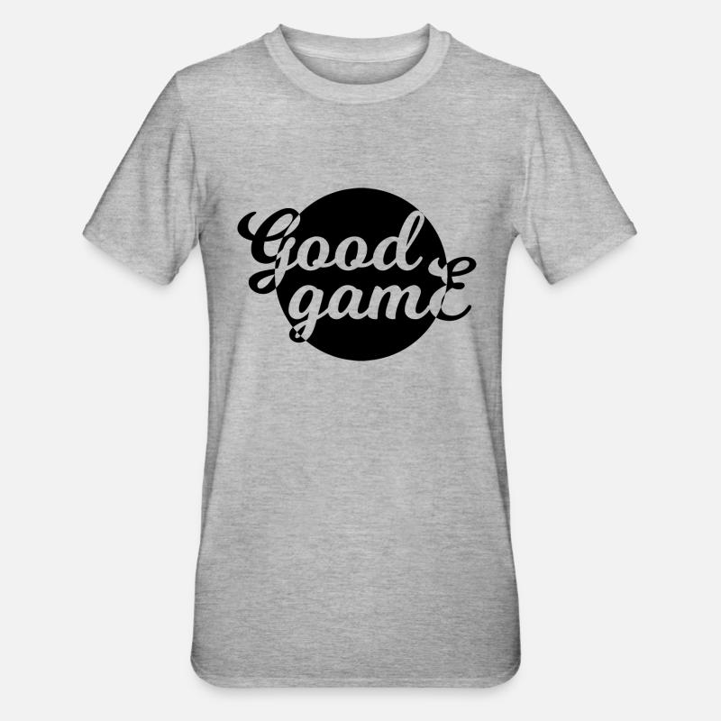 Jeu PC de jeu - T-shirt polycoton Unisexe - gris chiné